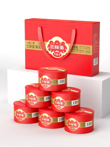 內(nèi)蒙古三胖蛋原味瓜子(zǐ)禮盒