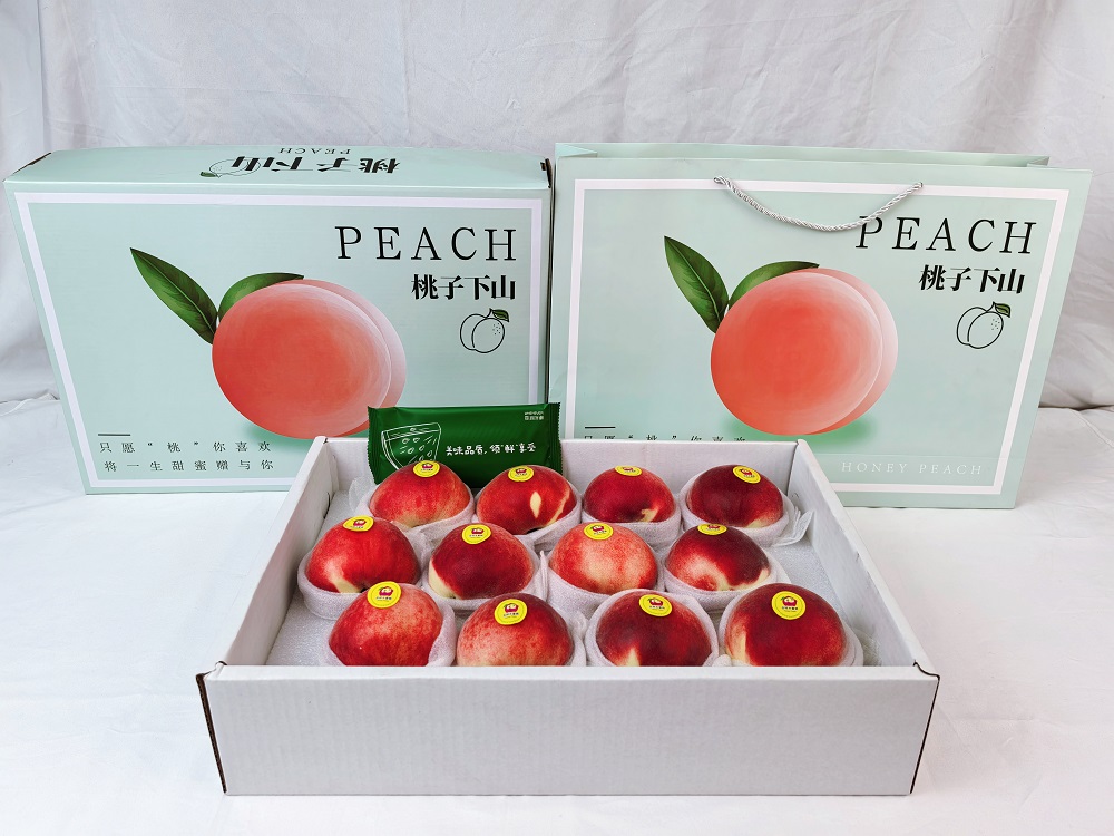 龍泉驿水(shuǐ)蜜桃12枚裝禮盒